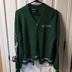 Warner Bros. Green Slytherin Cardigan